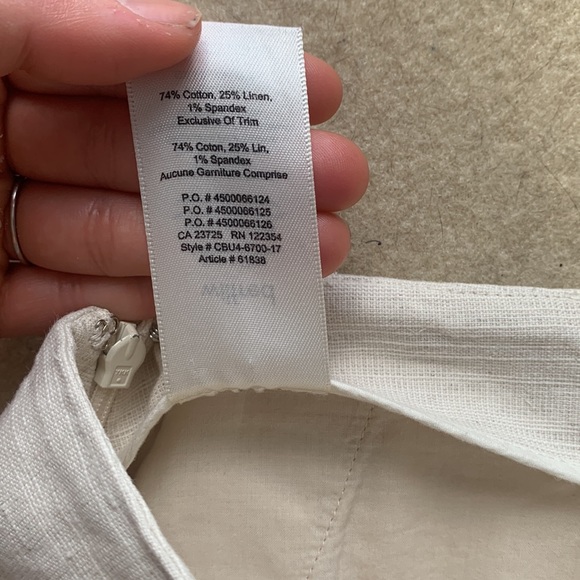 Aritzia Linen Blend Skort - Picture 4 of 5